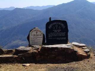 Memorial stone from Chin Hills