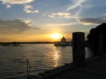 Sunset from U Bain Bridge