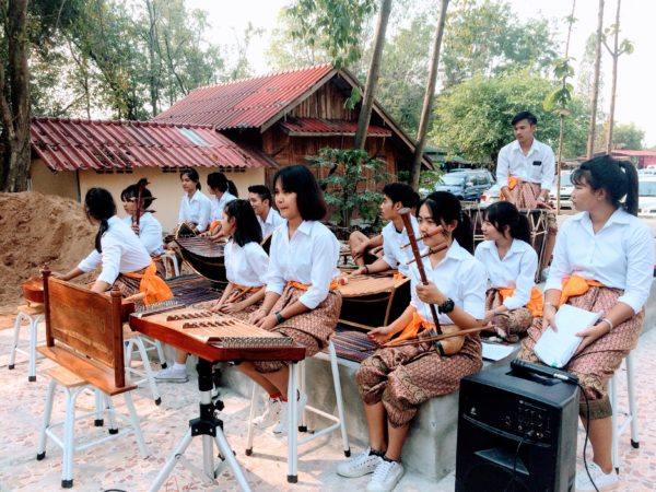 Thai traditional musical troupe
